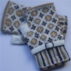 Wholesale fashion ladies wool jacquard knitted gloves&mitten