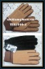 Wholesale 2010 fashion men's leather glove/ men's pigskin glove/pashm glove