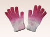 Wholesale knitted glove/winter glove/ladies' glove