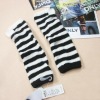 Wholesale acrylic/cashmere/wool knitted striped long winter fashion glove