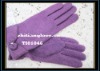 Wholesale 2010 fashion women's wool glove/ lady's fleece glove/pashm glove
