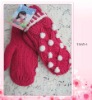Wholesale girl's knit gloves