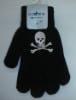 Wholesale Knitting fashion offset print winter gloves