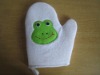 Wholesale children cartoon bath glove,cartoon bath glove