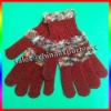 Wholesale lady chenille gloves