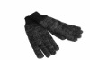 Wholesale 2011 laides new fashion acrylic and US cotton soft winter knitted classical glove