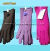 Wholesale popular artifical wool glove(LSGE-013)