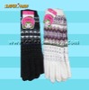 Wholesale knitted winter glove(LSGE-003)