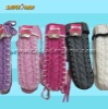 Wholesale girl's knitted winter new glove(new design)