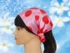 Wholesale 2 in 1 satin Headband with printing