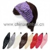 handmade headband crochet flower headwrap