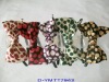 Wholesale Fashion hair band with ribbon bow in polka dotted satin