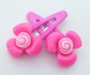 Kid'S clips synthetic resin Multi-Color Cute Hair Accessory