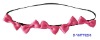 Fashion Hair Band in Fuchsia color for girls