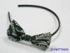 Fashion accessory boutique hair bows in black
