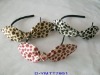 Wholesale Fashion women's head band in doted satin