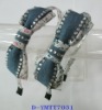 Wholesale Jean metal hair band with crystal