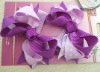 Wholesale polyester ribbon flower bow