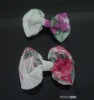HOT SELLING 5 CM HAIR CLIPS W/ CHIFFON BOWTIE