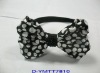 Wholesale Fashion korean hair band in doted satin
