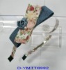 Wholesale Fashion hair accessory headband with jean bow