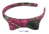 Wholesale Fashion hair band hair holder England Grid Fabric