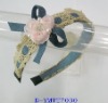 Wholesale Jean metal hair band with crystal