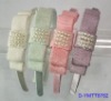 Wholesale 2011 winter fashion crochet hair band hair holder in series