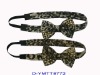 Fashion leopard print hair wrap for 2012 spring and summer