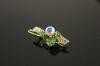 rhinestone hair clips