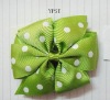 hair flowers,Flower-like pattern,white dot pattern,fashion hair accessories,girls' accessories