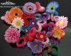 Wholesale HAIR ACCESSORY / NEWEST ASSORTED PONYTAIL WITH FLOWERS