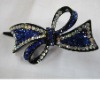 2011 resin bead bow hair clip