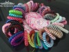 HAIR ACCESSORY / NEWEST ASSORTED TELEPHONE PONYTAIL