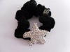 Wholesale Rhinestone starfish Ponytail Holders