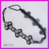 Wholesale Fashion magic fabric flower elastic band