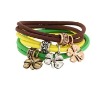Wholesale H708 CLOVER elastics hairband with multi charms
