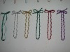 Wholesale elastic loop with lace,bowknot