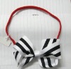 Wholesale ribons and bowsfashion elastic hair bands HBB-1639