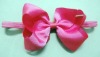 Wholesale Fashion pink series hair bow HBB-10-45