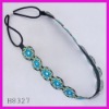 Wholesale Fashion magic fabric flower elastic band