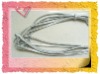 Wholesale thick metallic elastic hair band hair elastics