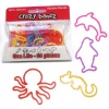 Wholesale 100% beautiful shapes colorful rubber bands