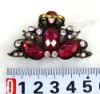 Wholesale fashion alloy hair claw with crystal