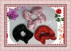 Wholesale hand flower hair accessory bridal hair accessory hair accessory parts hair ornament for woman