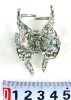 Wholesale fashion alloy hair claw with crystal