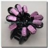 Wholesale 2011 hot lady's clear plastic hair extension clip
