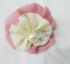 Wholesale cloth flower elastic hair holder