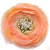 Wholesale Ranunculus Silk Flower, Hair accessory