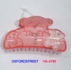 Wholesale plastic hair claw jewelry